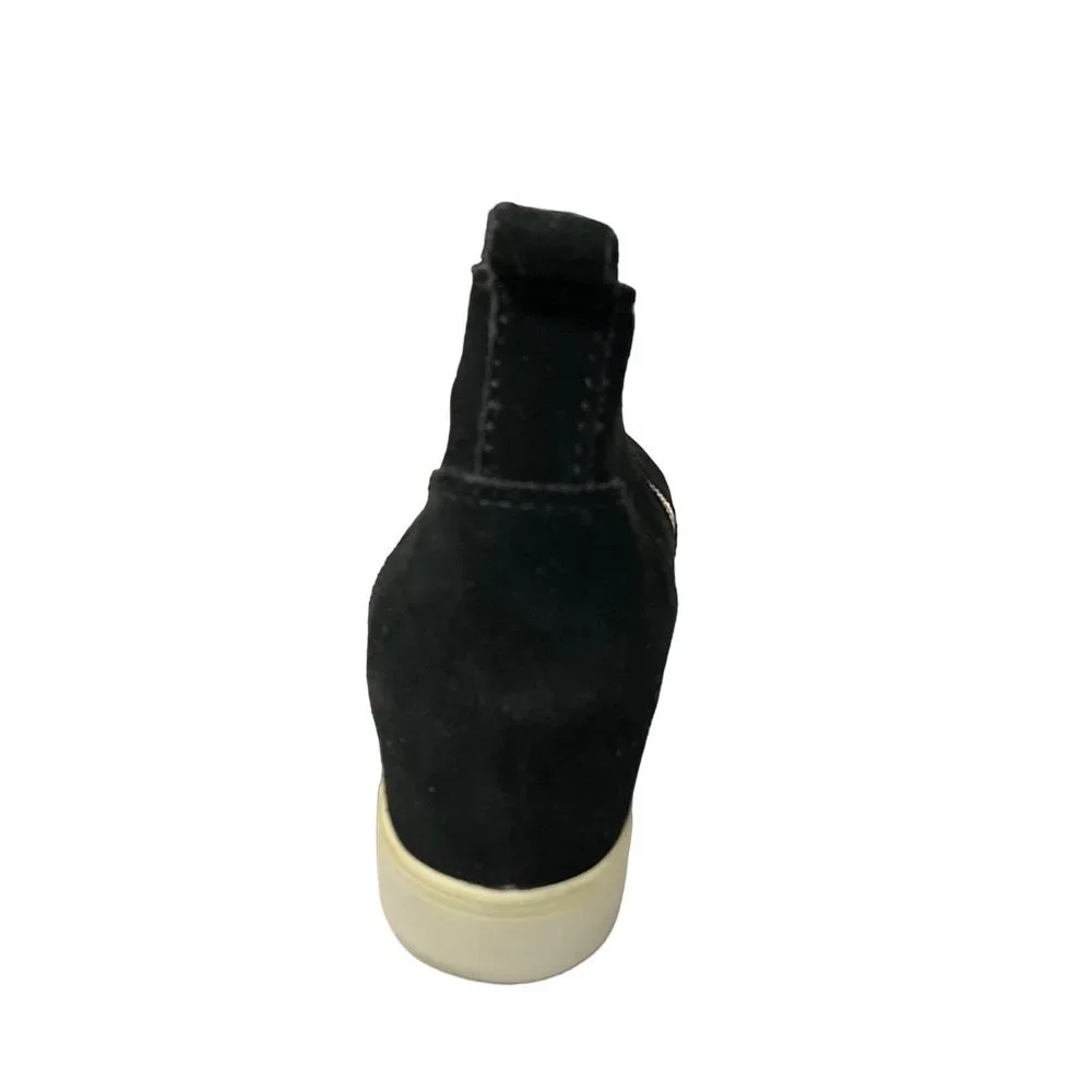 Steve Madden Black Ankle Boots double‎ zipper